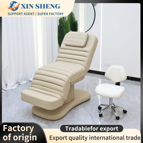 Adjustable electric beauty bed facial massage bed spa clinic massage bed medical equipment tattoo equipment