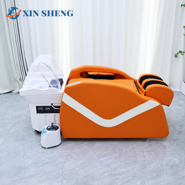 Multifunctional electric massage shampoo bed without water pipe, salon hair furniture, fashionable and luxurious beauty salon massage bed, spa center massage bed equipment - Image 4
