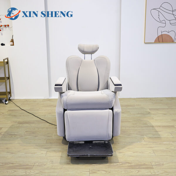 Premium Electric Salon Hairdressing Chair Salon Furniture Salon Chair Multi-Function Adjustable Beauty Salon Beauty Chair Spa Center Electric Chair - Image 3