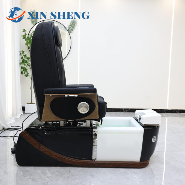 Salon hairdressing commercial furniture high-end luxury foot bath pedicure chair multi-function with massage surfing light beauty center foot bath pedicure chair intelligent adjustment foot bath chair - Image 3