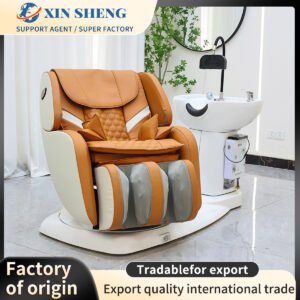 Alta gama de diseño moderno inteligente masaje champú silla salón peluquería muebles comerciales masaje de pies centro de baño champú silla salón de belleza champú silla spa silla de masaje equipo de la silla