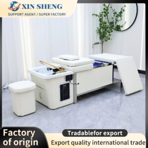 水管、大広間の毛の処置のベッド、簡単でおよび実用的なマッサージのベッド、大広間装置、鉱泉の中心のシャンプー・ベッド、大広間の家具の製造業者のない携帯用シャンプー・ベッド