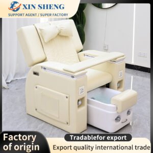 เก้าอี้โซฟาสำหรับแช่เท้าพร้อมฟังก์ชันนวด เฟอร์นิเจอร์ร้านเสริมสวย อุปกรณ์ตกแต่งร้าน เก้าอี้นวดสปาที่ทันสมัยและใช้งานได้จริง เก้าอี้โซฟาสำหรับทำเล็บ เก้าอี้เสริมสวย ผู้ผลิตเฟอร์นิเจอร์ร้านเสริมสวย